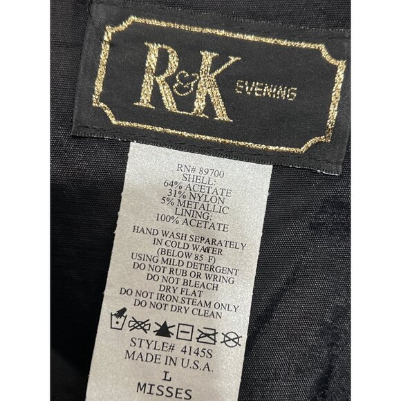 Vintage Floral Velvet Jacket Large - Picture 3 of 5